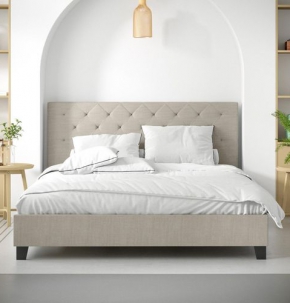 Khung giường đôi màu be Casper 