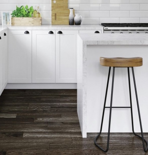 Kệ bếp phong cách Hamptons 