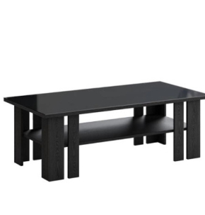 Bàn dài đen chân thấp