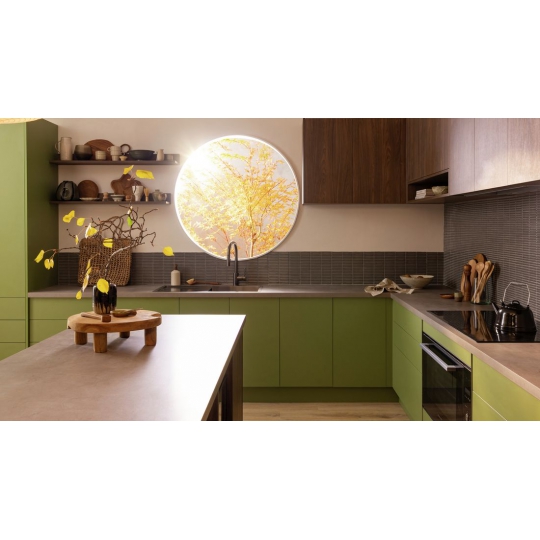 Kệ bếp chữ L nối dài 