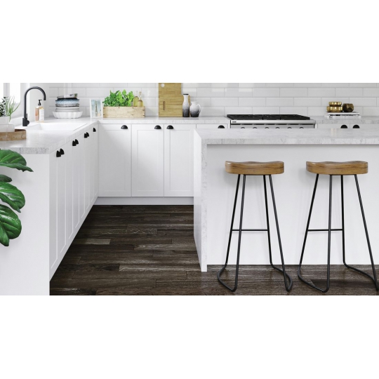 Kệ bếp phong cách Hamptons 