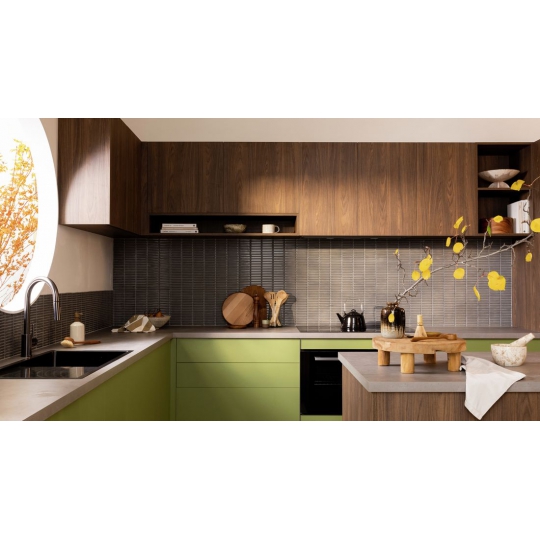 Kệ bếp chữ L nối dài 