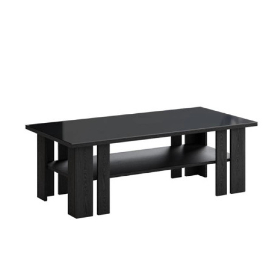 Bàn dài đen chân thấp